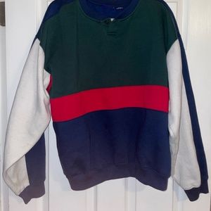Vintage 90's color block sweater
